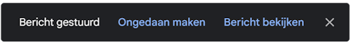 Een e-mail terughalen